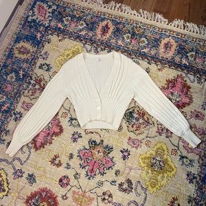 Aritzia Cropped Cardigan (Wilfred; Size XXS)